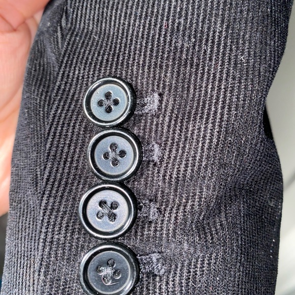 John Varvatos USA Black Cord Sports Jacket - Picture 4 of 4